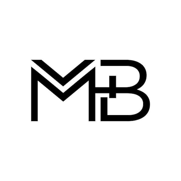 アルファベット文字mbbmbとmのロゴ