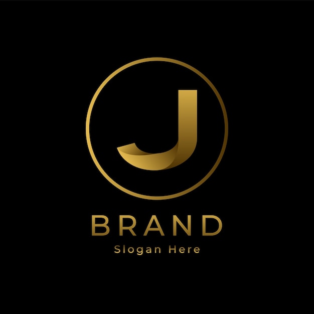 Alphabet Luxury Gold Logo