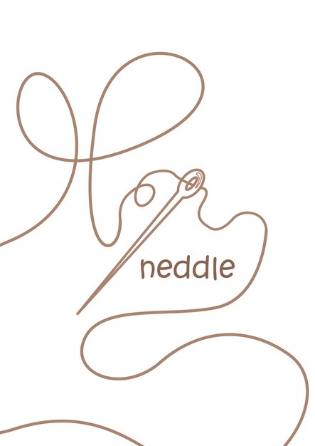 Alphabet N For Neddle Vocabulary Reading School Coloring Pages for Kids and Adult