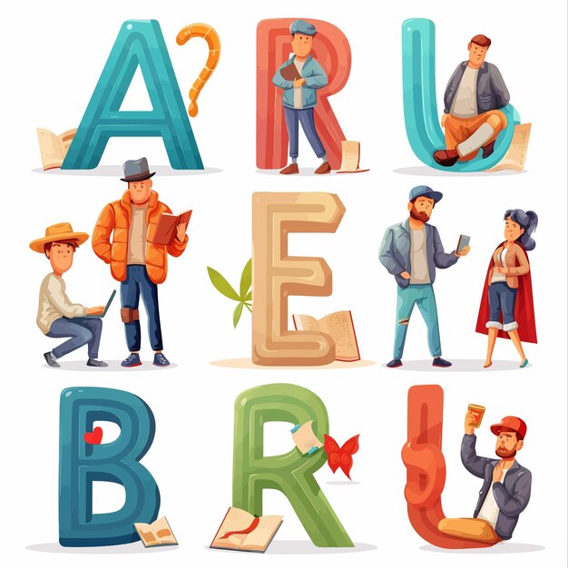 Alphabet_profession_setlearn_letters