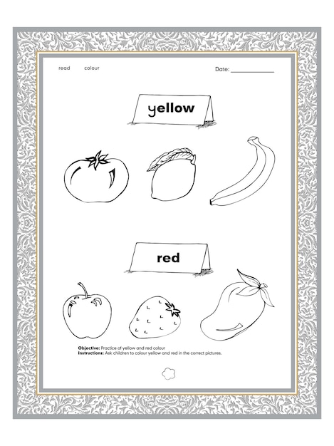 Alphabet tracing and colouring  worksheet