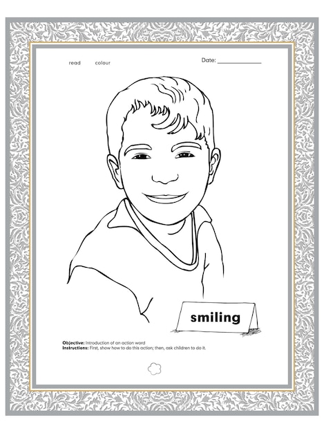 Alphabet tracing and colouring  worksheet