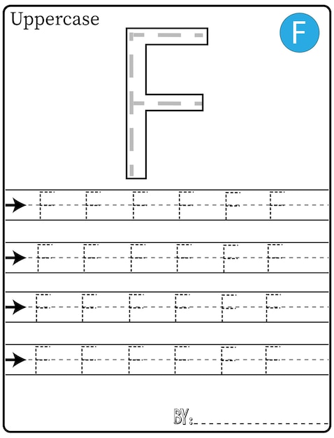ALPHABET TRACING LETTERS STEP BY STEP AZ 文字を書く 子供のためのアルファベットライティングレッスン