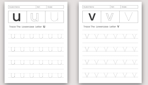 Alphabet Tracing, Letters Tracing Practice for kids