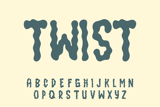 Vector alphabet twist type vector letters