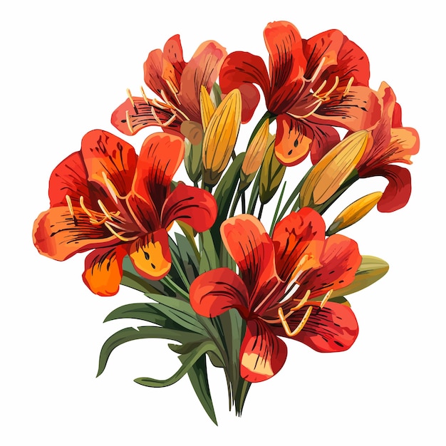 Alstroemeria flower