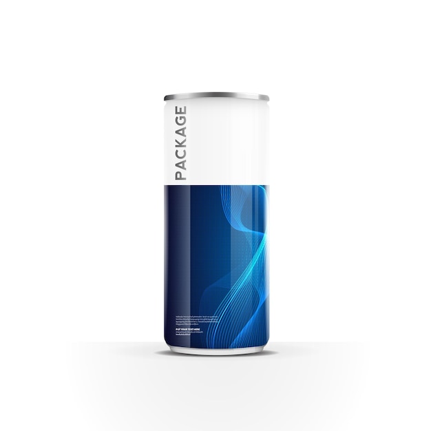 Aluminium blikjes voor bier water sap energiedrank of frisdrank pack mock-up sjabloonontwerp vector