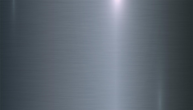 Вектор Алюминий абстрактная промышленная текстура фон металлическая матовая серебристая стальная поверхность с подсветкой