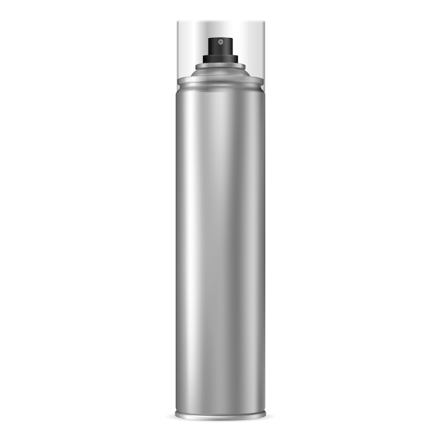 Vector aluminum spray can