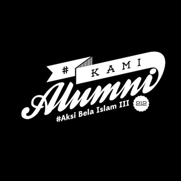 Alumni 212 Aksi Belas Islam 212 T-shirt Design 02