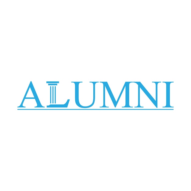 alumni logo text based