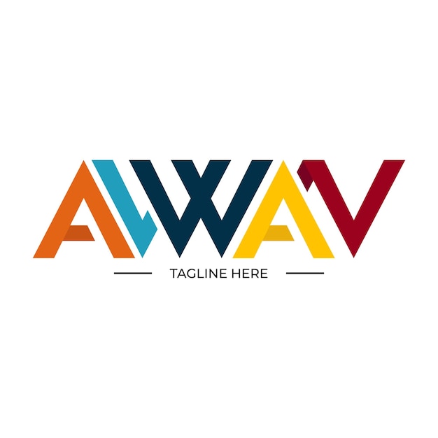 Alwan logo which letter logo