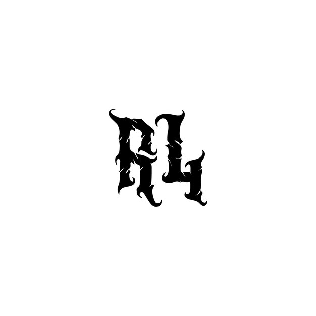 AM モノグラム ロゴデザイン 文字 テキスト 名前 シンボル 単色 ロゴ 文字 アルファベット 文字 シンプル ロゴ