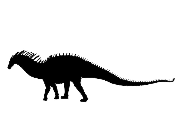 Amargasaurus dinosaurus monster dinosaurus geïsoleerd