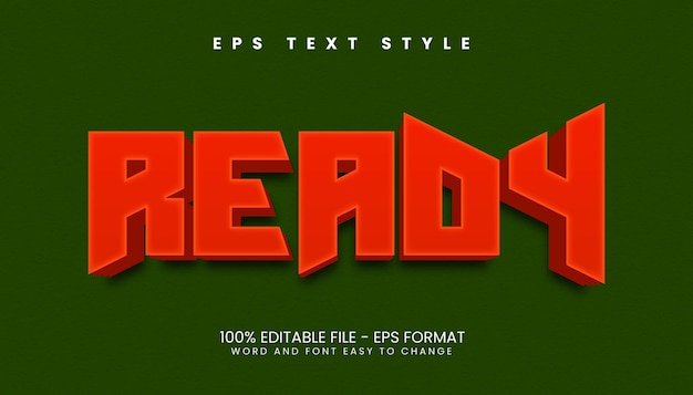 Amazing 3d editable text effects