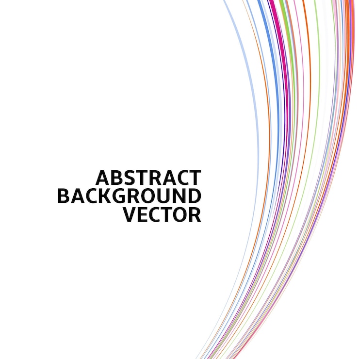 Vector 驚くべき線形スレッド抽象的な白いベクトルの背景テンプレート背景スペースデザインポスターチラシカバープレゼンテーションビジネスカードベクトルイラスト
