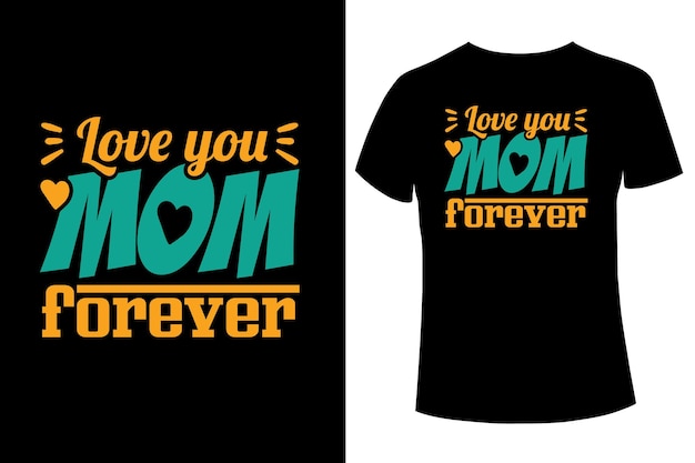 Amazing lovely mother t-shirt design