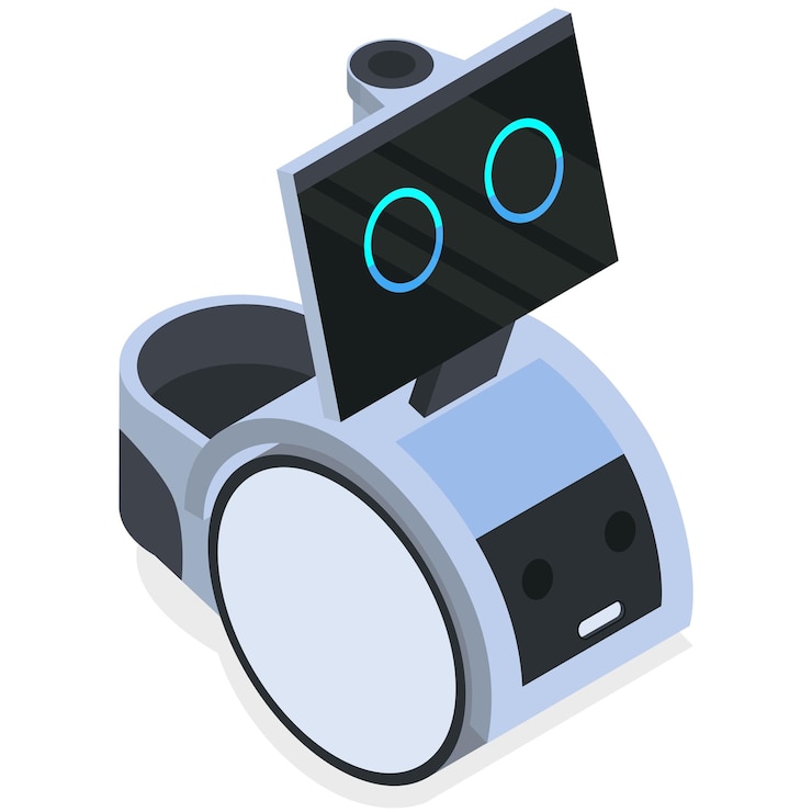 Vector amazon astro home robot