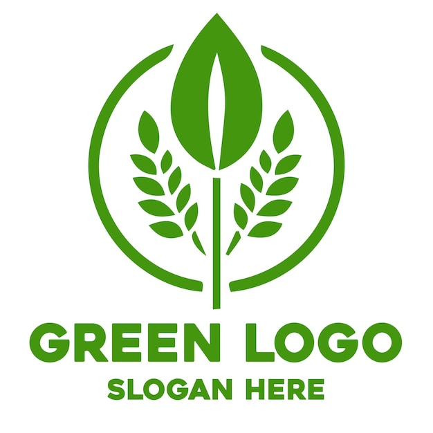 Vector ambiete logo environmentalist logo recycling logo green logo environmental care logo