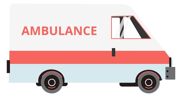 Ambulance icon First aid car Medical emergency transport