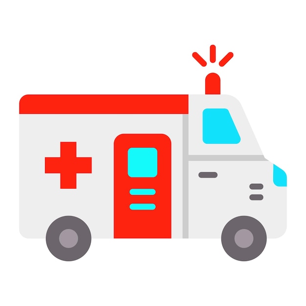 Vector ambulance icon