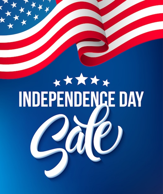 America independence day flag sale