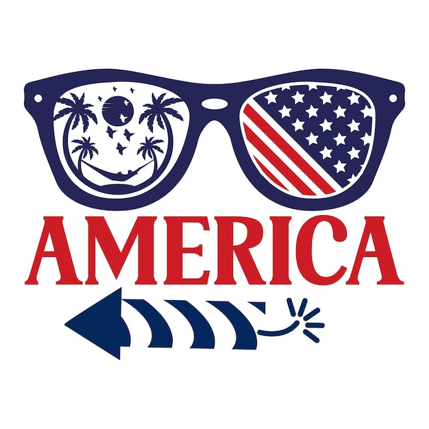 Vettore america svg