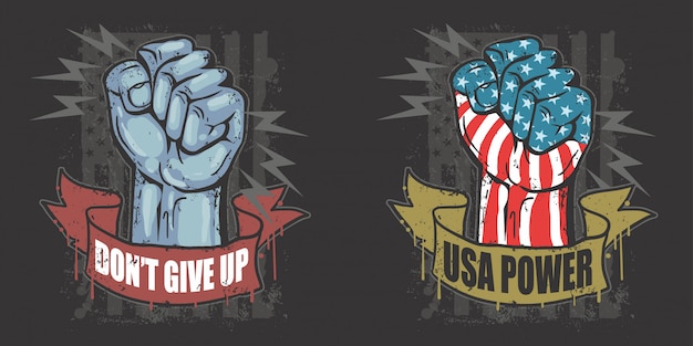 America usa hand labour day vector