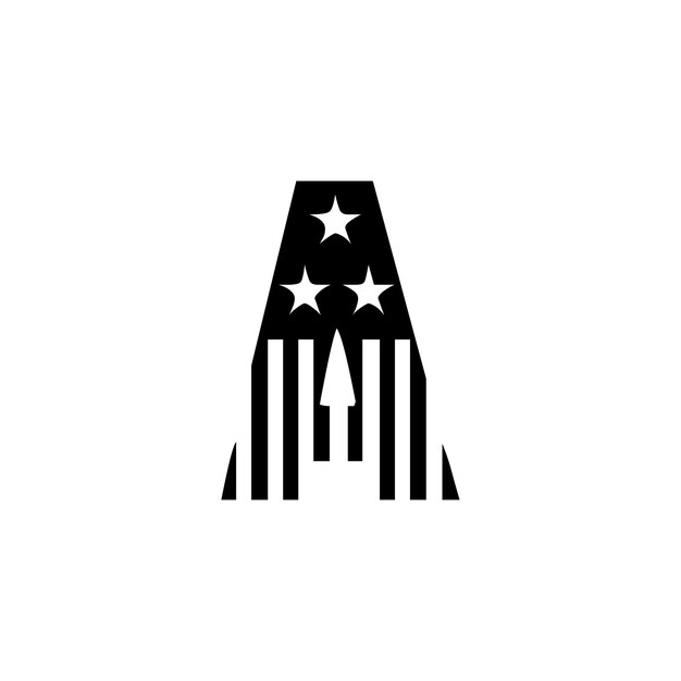 Vector america wordmark