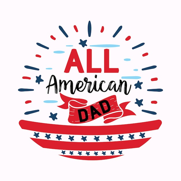 American 4th Of July SVG Clipart