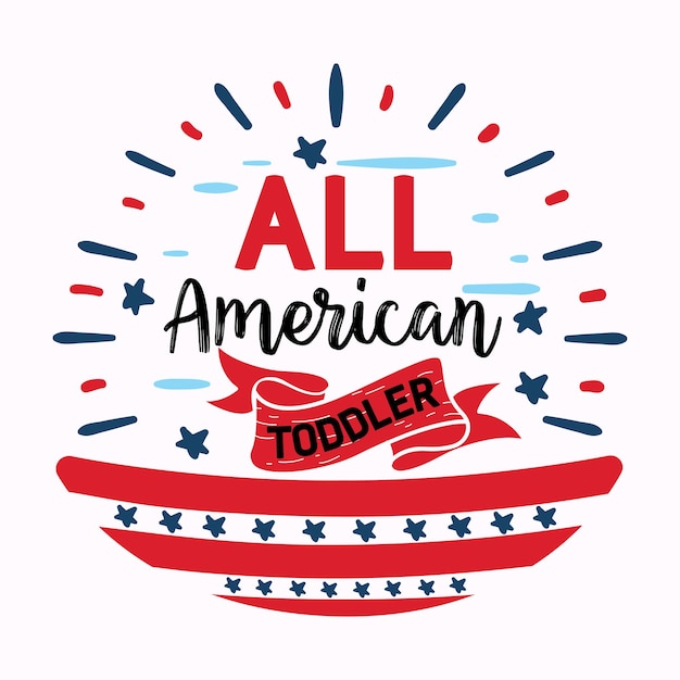 Vector american 4th of july svg clipart