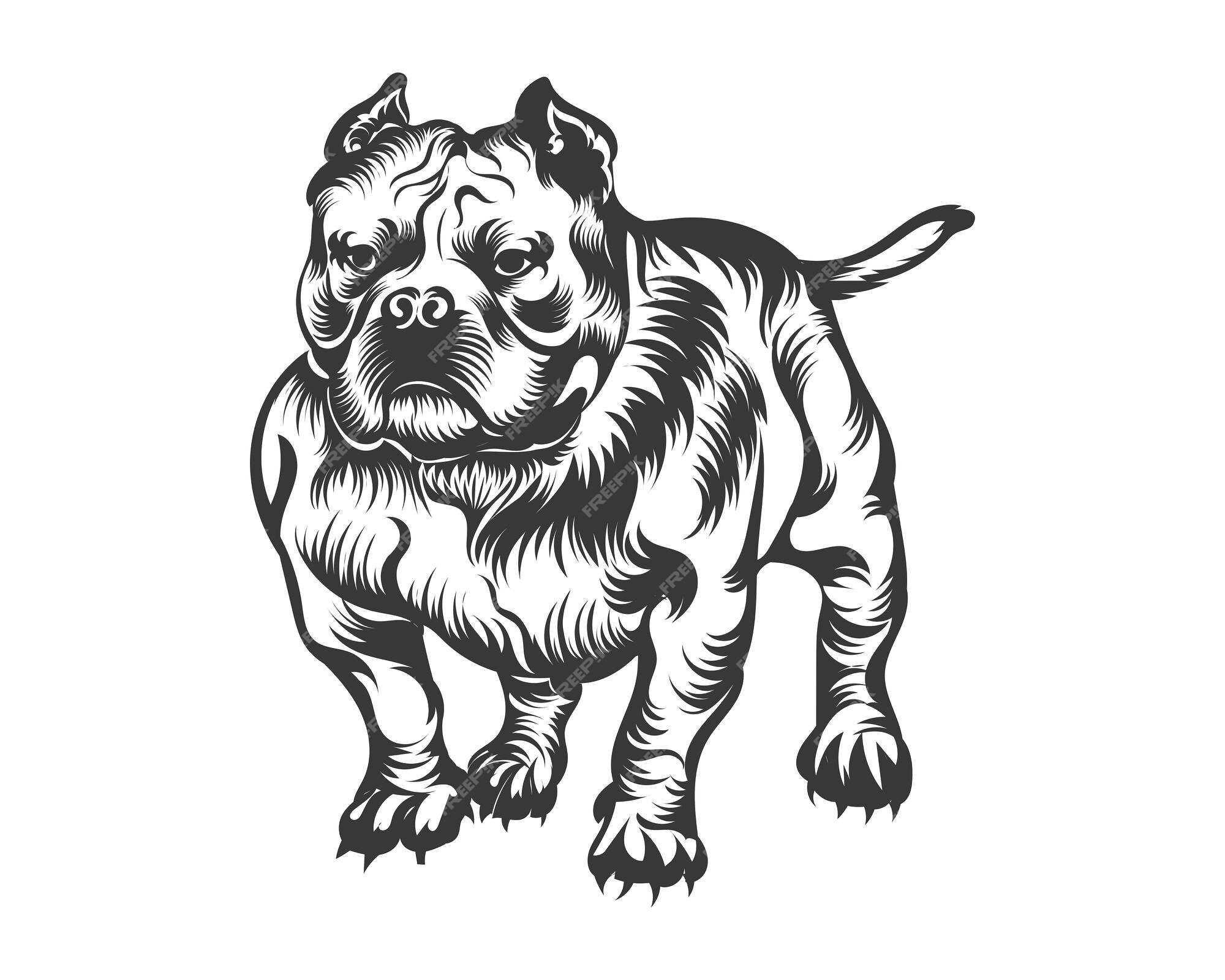 American Bully Vector Art, Icons, and Graphics for Free Download