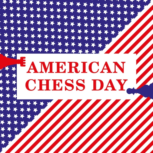 American Chess Day Graphic Templates