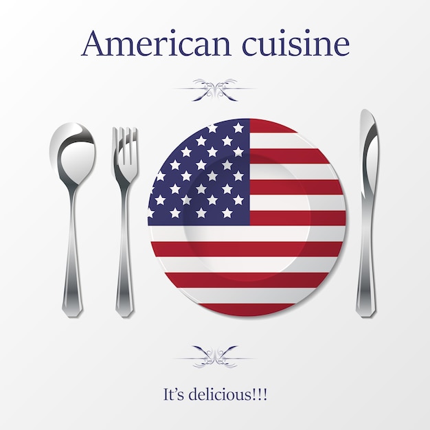 Posate cucina americana