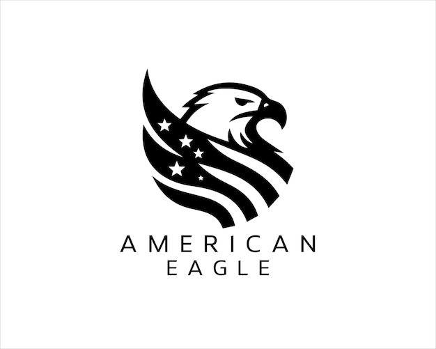 American Eagle logo design vector illustration