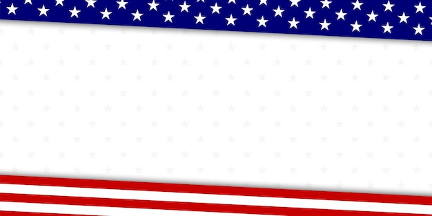 Vector american flag background for any event