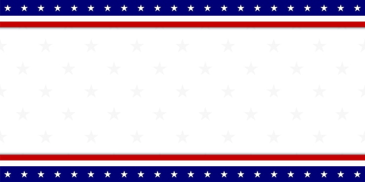 American flag background for any event