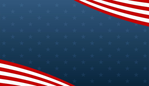 Vector american flag background for any event