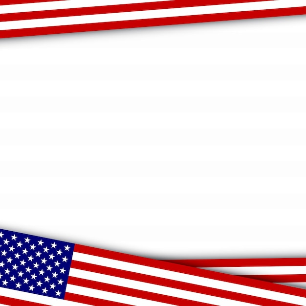 Vector american flag background for any event