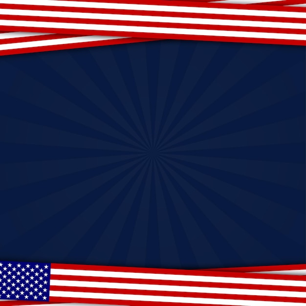 Vector american flag background for any event