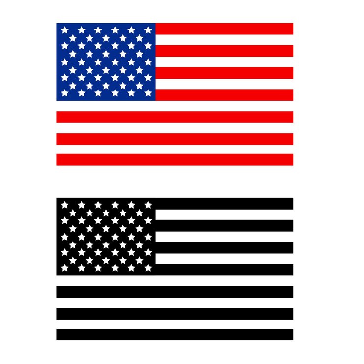 Vector american flag png