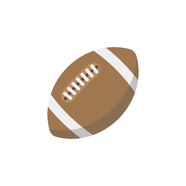 American football bal vector gratis te downloaden