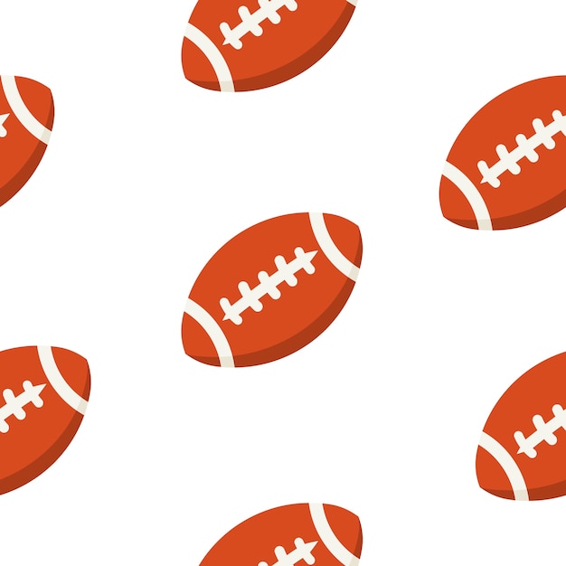 Vector american football ball   pattern. sport   design.