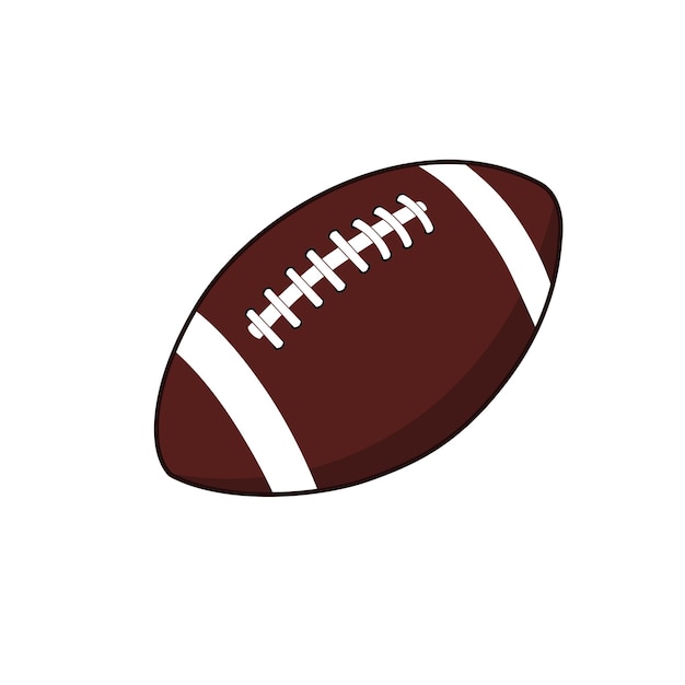 Vector american football ball vector