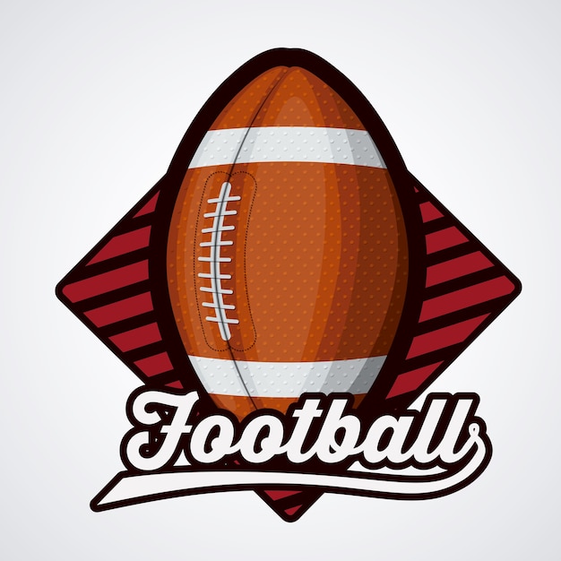 american football design