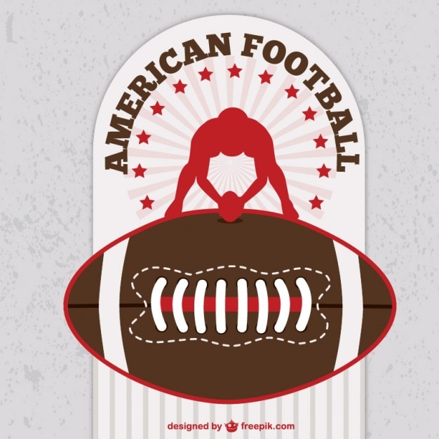 Vector american football gratis vectoren