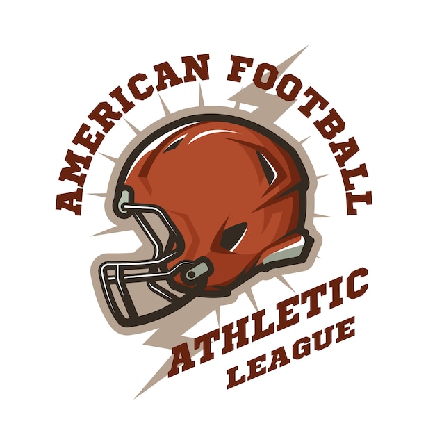 Emblema del casco da football americano