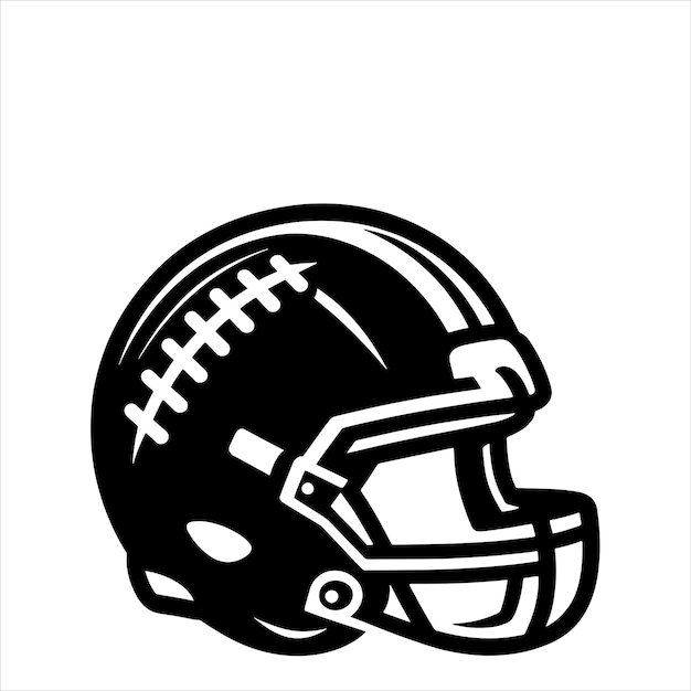 American Football Helmet Svg