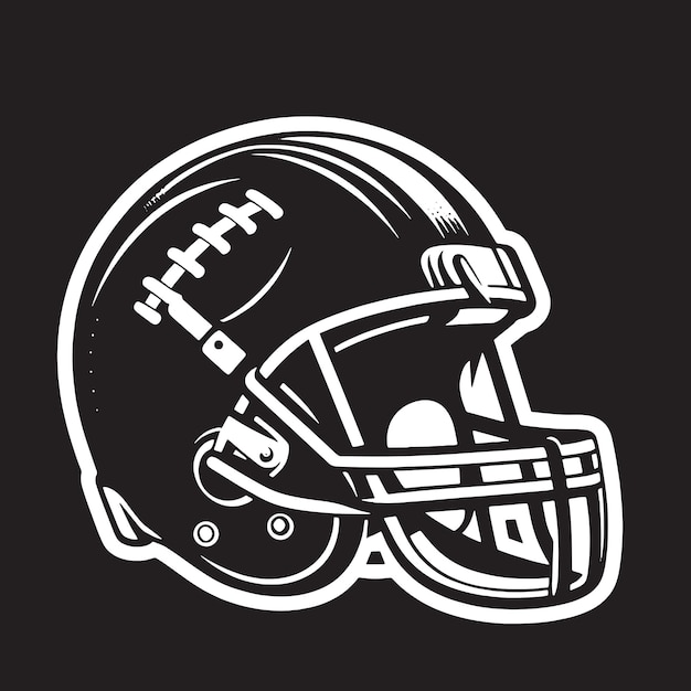 American Football Helmet Svg