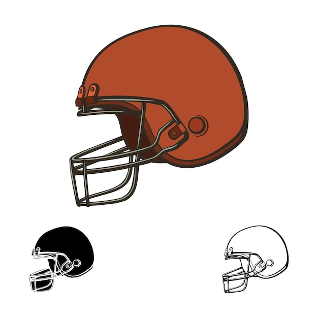 American football Helmet